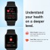 Smart Watch, ZOSKVEE Smartwatch for Android &amp; iOS with Heart Rate, Blood Oxygen Saturation, 1.4" Dynamic Watch Face IP68 Waterproof, Fitness Tracker 30 Days Standby for Men, Women